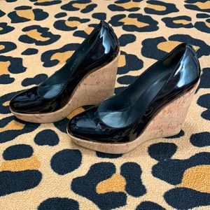 Stuart Weizmann Corkswoon Wedge Sz 7